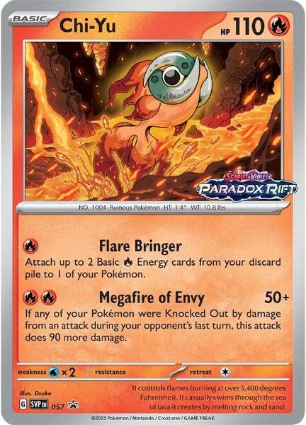 Chi-Yu - 057 (Prerelease) - SV Scarlet and Violet Promo Cards - Holofoil - Near Mint (NM)