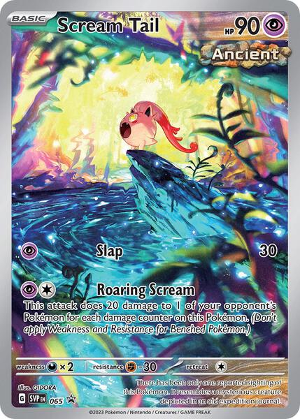 Scream Tail - 065 - SV Scarlet and Violet Promo Cards - Holofoil - Near Mint (NM)