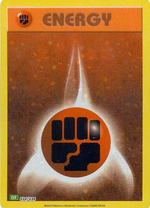 Basic Fighting Energy - Trading Card Game Classic - Holofoil - Near Mint (NM)