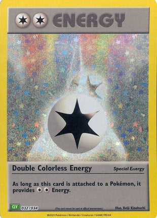 Double Colorless Energy (CLV) - Trading Card Game Classic - Holofoil - Near Mint (NM)
