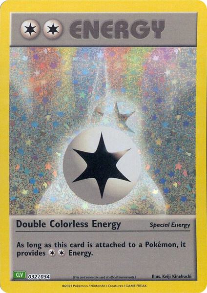 Double Colorless Energy (CLV) - Trading Card Game Classic - Holofoil - Near Mint (NM)