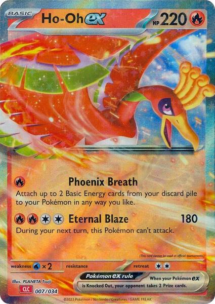 Ho-oh ex - Trading Card Game Classic - Holofoil - Near Mint (NM)