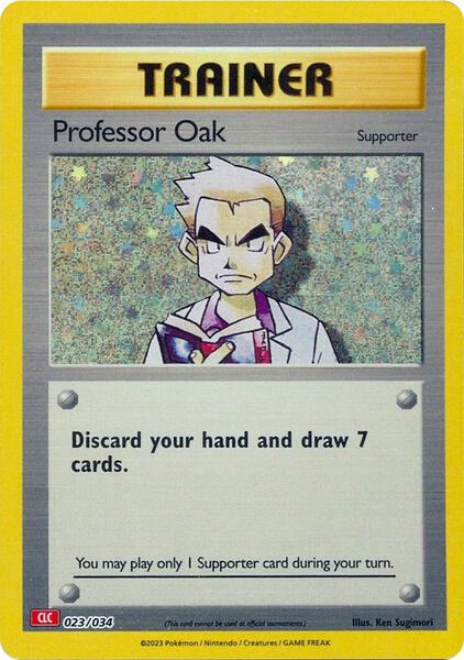 Professor Oak (CLC) - Trading Card Game Classic - Holofoil - Near Mint (NM)