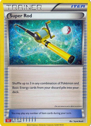 Super Rod (CLC) - Trading Card Game Classic - Holofoil - Near Mint (NM)