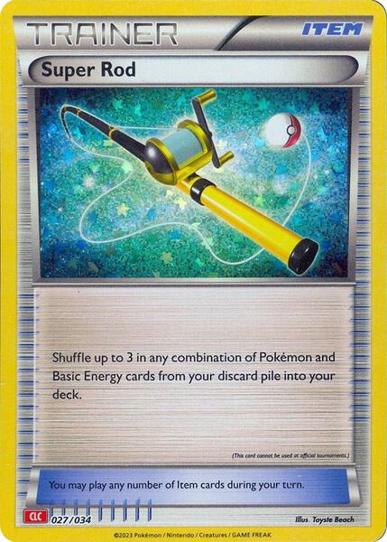 Super Rod (CLC) - Trading Card Game Classic - Holofoil - Near Mint (NM)