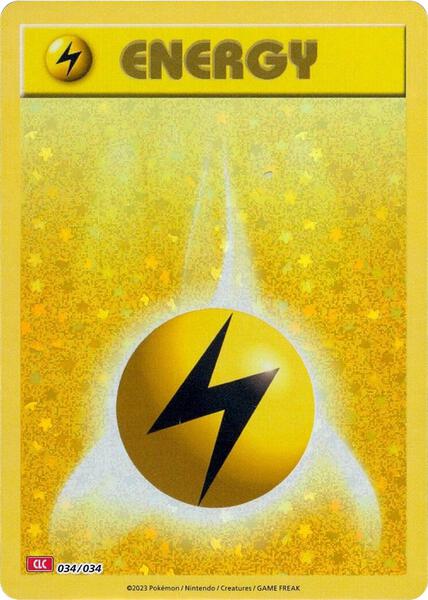 Basic Lightning Energy - Trading Card Game Classic - Holofoil - Near Mint (NM)