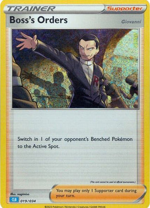 Boss's Orders (CLB) - Trading Card Game Classic - Holofoil - Near Mint (NM)
