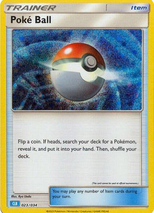 Poke Ball (CLB) - Trading Card Game Classic - Holofoil - Near Mint (NM)