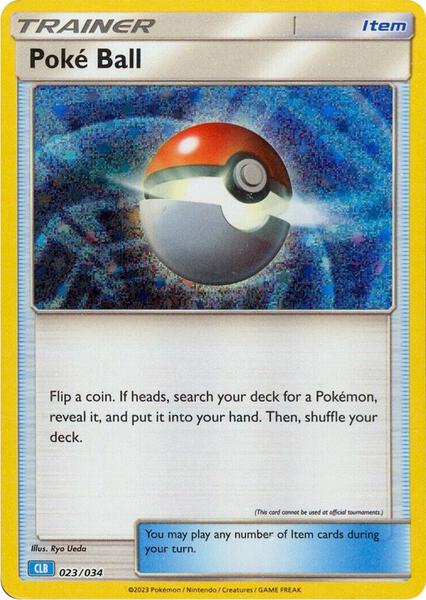 Poke Ball (CLB) - Trading Card Game Classic - Holofoil - Near Mint (NM)