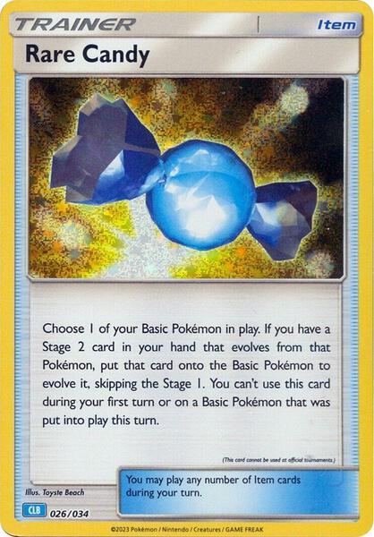 Rare Candy (CLB) - Trading Card Game Classic - Holofoil - Near Mint (NM)