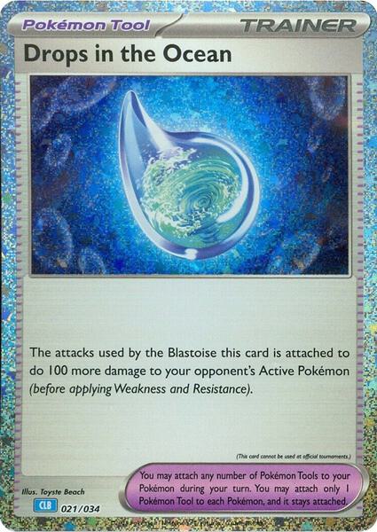 Drops in the Ocean - Trading Card Game Classic - Holofoil - Near Mint (NM)