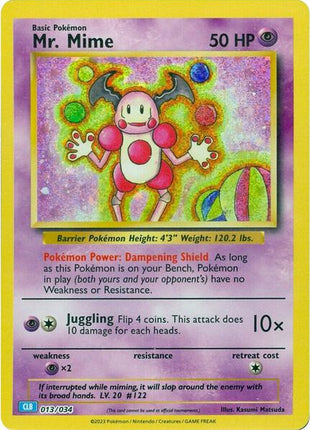 Mr. Mime - Trading Card Game Classic - Holofoil - Near Mint (NM)