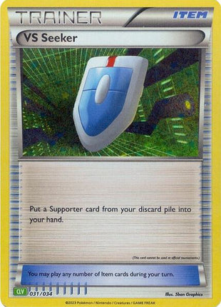 VS Seeker (CLV) - Trading Card Game Classic - Holofoil - Near Mint (NM)