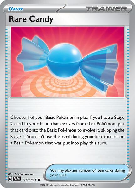 Rare Candy - SV Paldean Fates - Reverse Holofoil - Near Mint (NM)