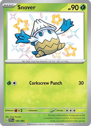 Snover - SV Paldean Fates - Holofoil - Near Mint (NM)
