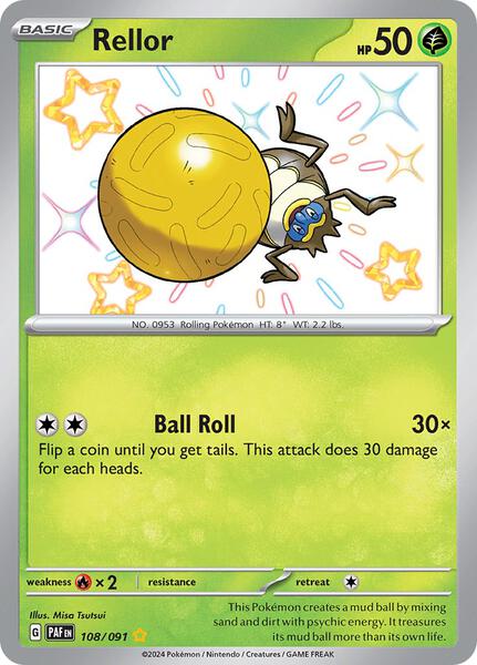 Rellor - SV Paldean Fates - Holofoil - Near Mint (NM)