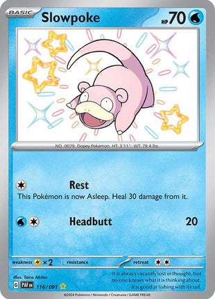 Slowpoke - SV Paldean Fates - Holofoil - Near Mint (NM)