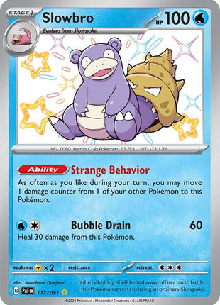 Slowbro - SV Paldean Fates - Holofoil - Near Mint (NM)