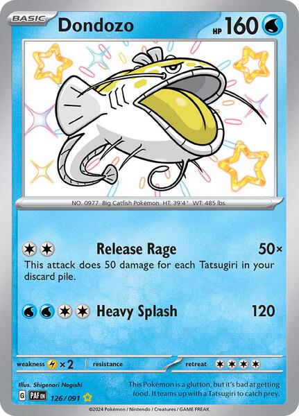 Dondozo - SV Paldean Fates - Holofoil - Near Mint (NM)