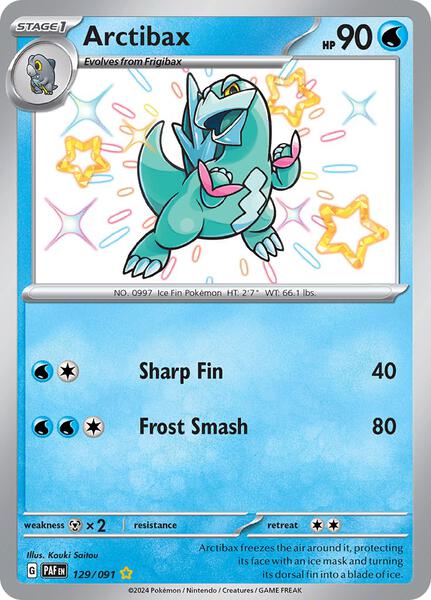 Arctibax - SV Paldean Fates - Holofoil - Near Mint (NM)
