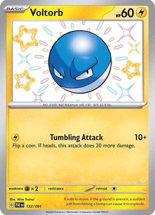Voltorb - SV Paldean Fates - Holofoil - Near Mint (NM)