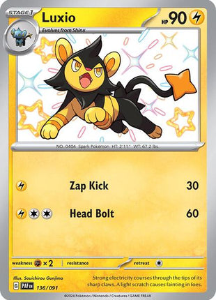 Luxio - SV Paldean Fates - Holofoil - Near Mint (NM)