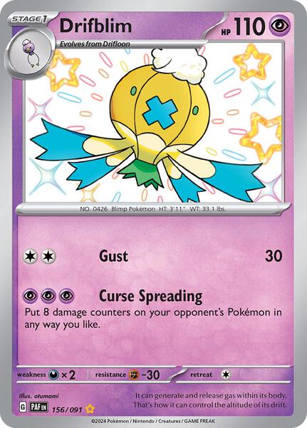 Drifblim - SV Paldean Fates - Holofoil - Near Mint (NM)
