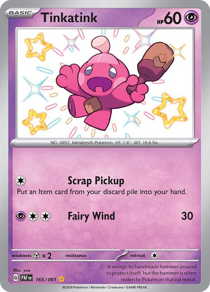 Tinkatink - SV Paldean Fates - Holofoil - Near Mint (NM)