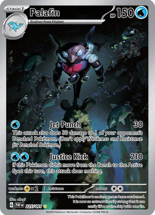 Palafin - 225/091 - SV Paldean Fates - Holofoil - Near Mint (NM)