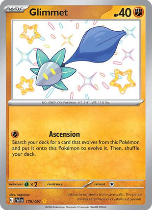 Glimmet - SV Paldean Fates - Holofoil - Near Mint (NM)