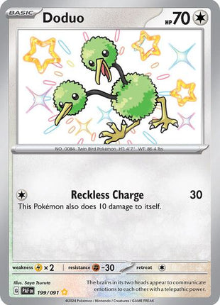 Doduo - SV Paldean Fates - Holofoil - Near Mint (NM)