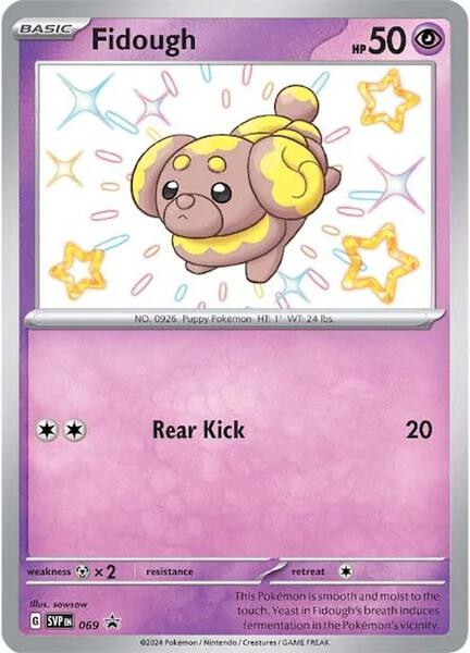 Fidough - 069 - SV Scarlet and Violet Promo Cards - Holofoil - Near Mint (NM)