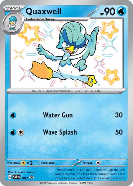 Quaxwell - 083 - SV Scarlet and Violet Promo Cards - Holofoil - Near Mint (NM)