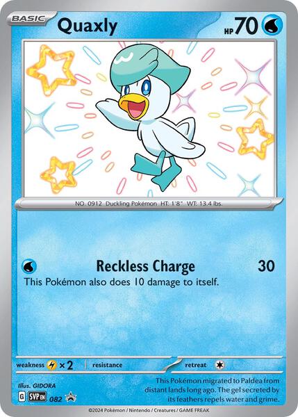 Quaxly - 082 - SV Scarlet and Violet Promo Cards - Holofoil - Near Mint (NM)