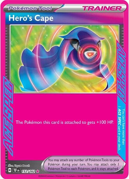 Hero's Cape - SV05 Temporal Forces - Holofoil - Near Mint (NM)