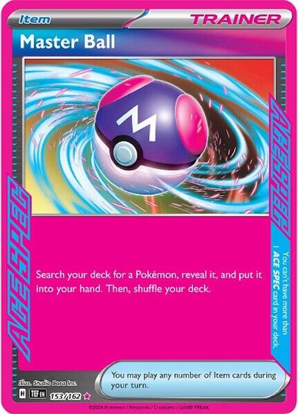Master Ball - SV05 Temporal Forces - Holofoil - Near Mint (NM)