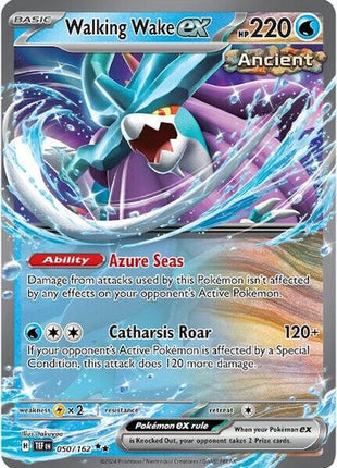 Walking Wake ex - 050/162 - SV05 Temporal Forces - Holofoil - Near Mint (NM)