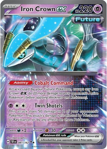 Iron Crown ex - 081/162 - SV05 Temporal Forces - Holofoil - Near Mint (NM)
