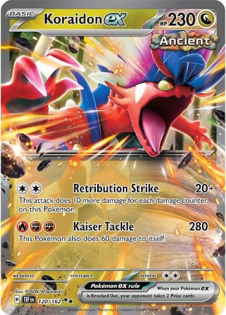 Koraidon ex - SV05 Temporal Forces - Holofoil - Near Mint (NM)