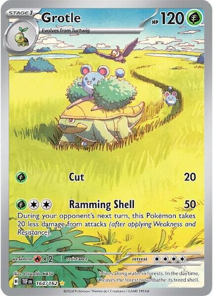Grotle - 164/162 - SV05 Temporal Forces - Holofoil - Near Mint (NM)