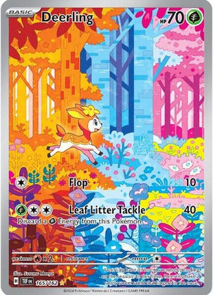 Deerling - 165/162 - SV05 Temporal Forces - Holofoil - Near Mint (NM)