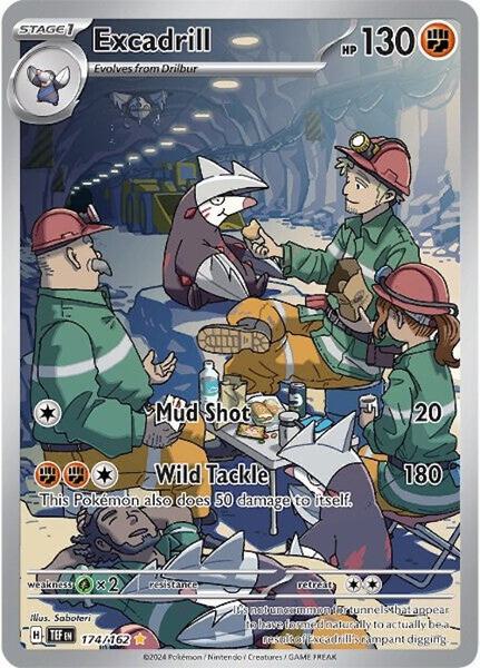 Excadrill - 174/162 - SV05 Temporal Forces - Holofoil - Near Mint (NM)