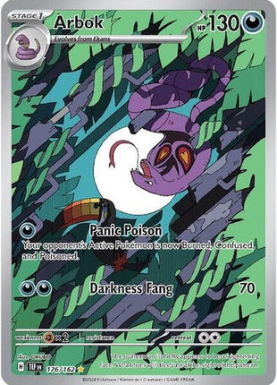 Arbok - 176/162 - SV05 Temporal Forces - Holofoil - Near Mint (NM)