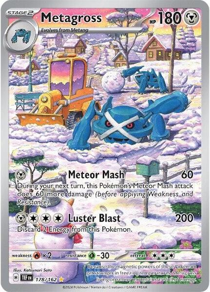 Metagross - 178/162 - SV05 Temporal Forces - Holofoil - Near Mint (NM)