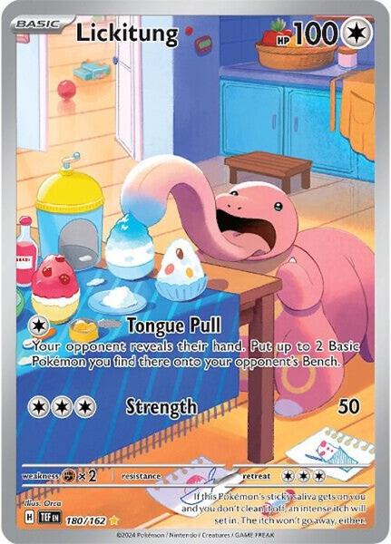 Lickitung - 180/162 - SV05 Temporal Forces - Holofoil - Near Mint (NM)