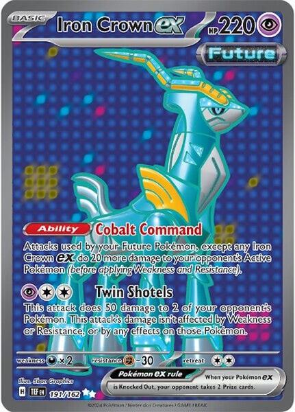 Iron Crown ex - 191/162 - SV05 Temporal Forces - Holofoil - Near Mint (NM)