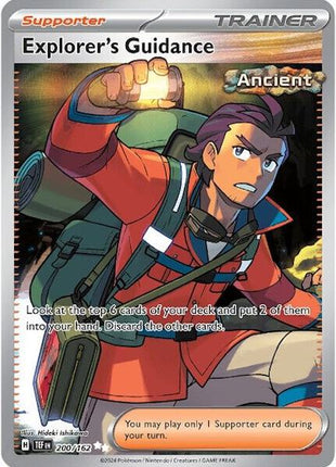 Explorer's Guidance - 200/162 - SV05 Temporal Forces - Holofoil - Moderately Played (MP)