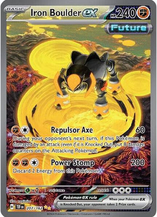 Iron Boulder ex - 207/162 - SV05 Temporal Forces - Holofoil - Near Mint (NM)