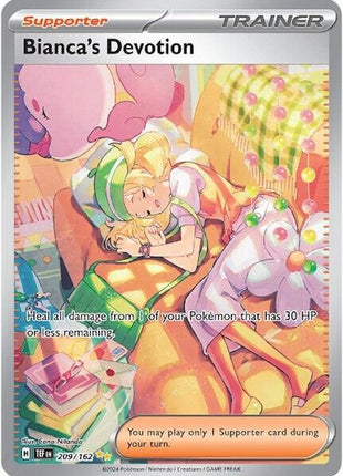 Bianca's Devotion - 209/162 - SV05 Temporal Forces - Holofoil - Near Mint (NM)