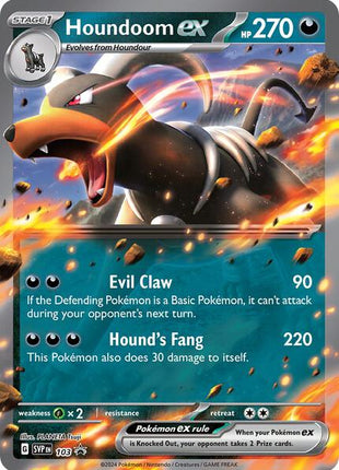 Houndoom ex - 103 - SV Scarlet and Violet Promo Cards - Holofoil - Near Mint (NM)